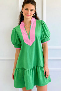 Sweet Contrast Dress