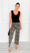 Power Play Contrast Panel Pants-170 Bottoms-BIBI-Coastal Bloom Boutique, find the trendiest versions of the popular styles and looks Located in Indialantic, FL