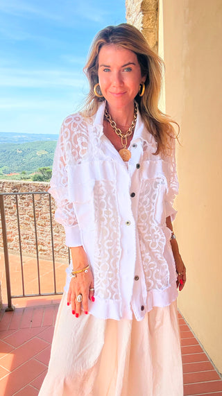 Bloom & Grace Italian Lace Jacket