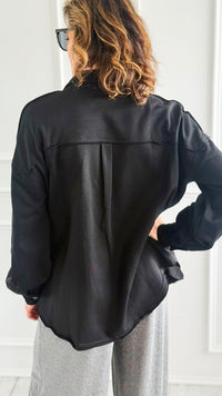 Wild Bloom Button Down Shacket