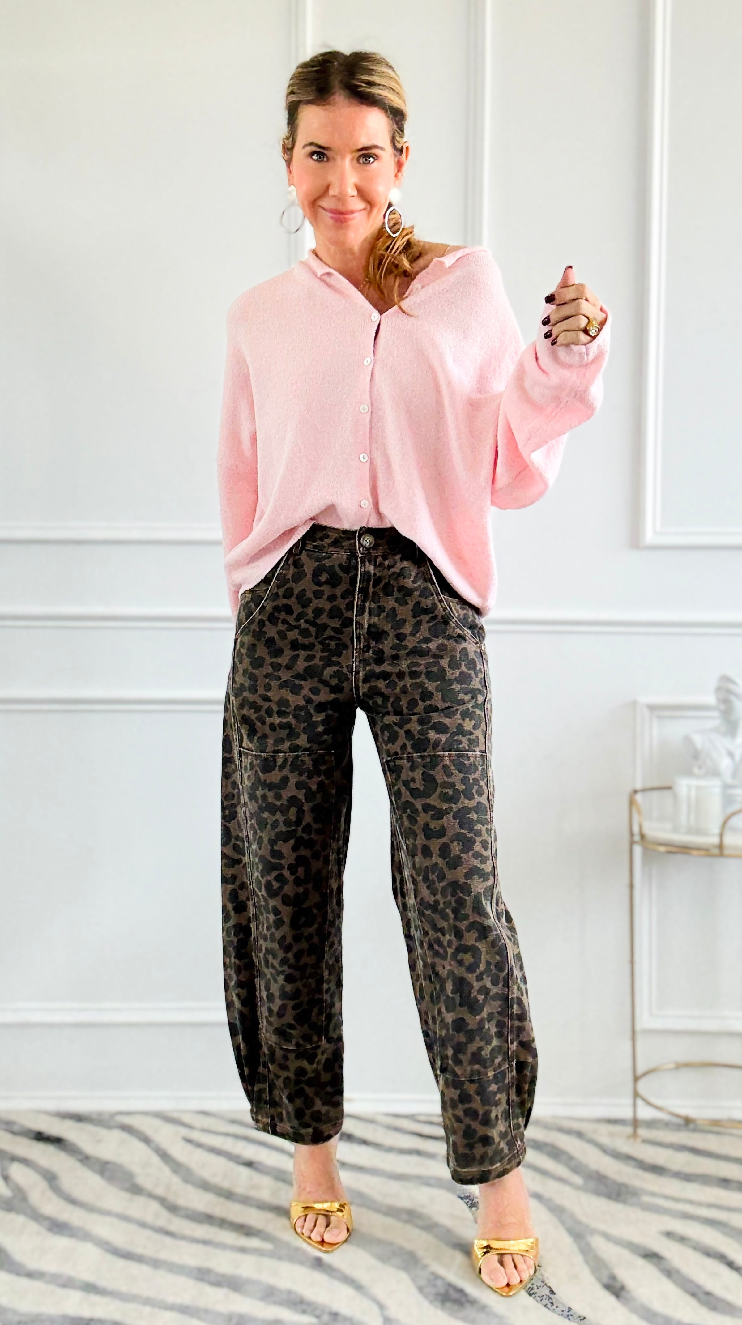 Fierce Vibes Wide-Leg Pants