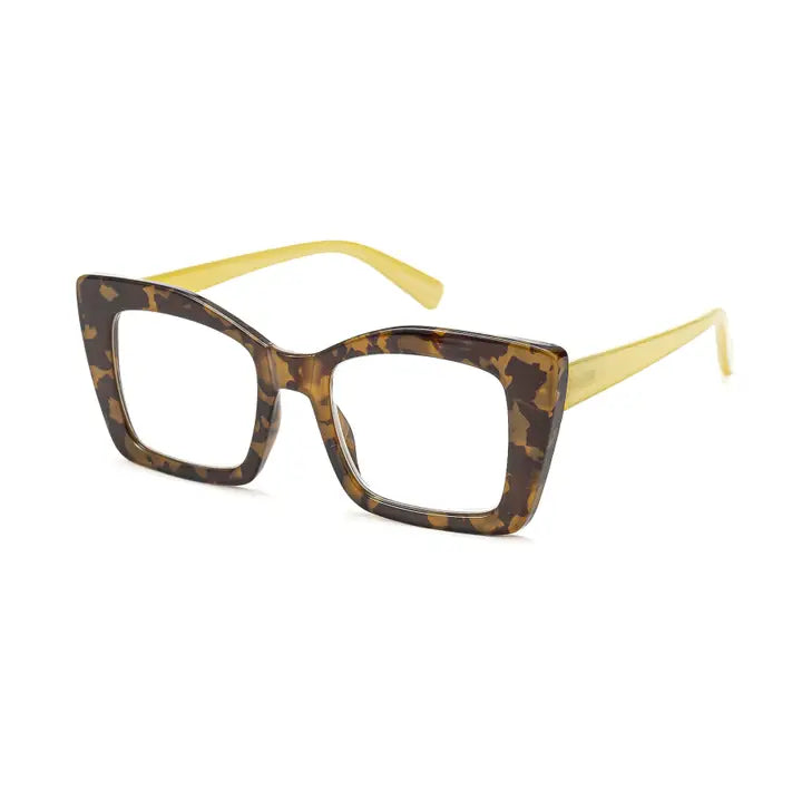 Golden Hour Square Glasses-Golden-260 Other Accessories-Creative Group-Coastal Bloom Boutique, find the trendiest versions of the popular styles and looks Located in Indialantic, FL
