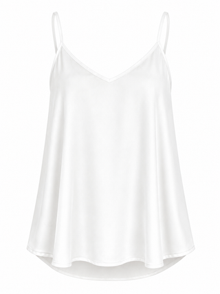 City Lights Italian Tank Top - White