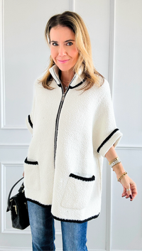 PRE ORDER-Cloud Comfort Cardigan - Ivory-160 Jackets-NYW-Coastal Bloom Boutique, find the trendiest versions of the popular styles and looks Located in Indialantic, FL