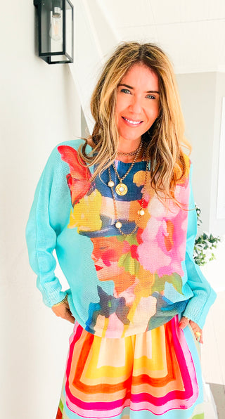Flutter Effect St Tropez Italian Knit