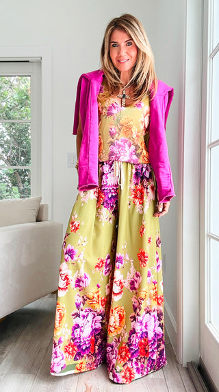 Harvest Blooms Kapri Italian Pants