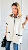 PRE ORDER-Cloud Comfort Cardigan - Ivory-160 Jackets-NYW-Coastal Bloom Boutique, find the trendiest versions of the popular styles and looks Located in Indialantic, FL