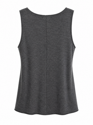 Spotlight Ready Italian Tank Top- Black
