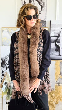 Chalet Luxe Fringe Vest