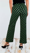 Ribbed Drawstring Printed Pants-170 Bottoms-Love Poem-Coastal Bloom Boutique, find the trendiest versions of the popular styles and looks Located in Indialantic, FL