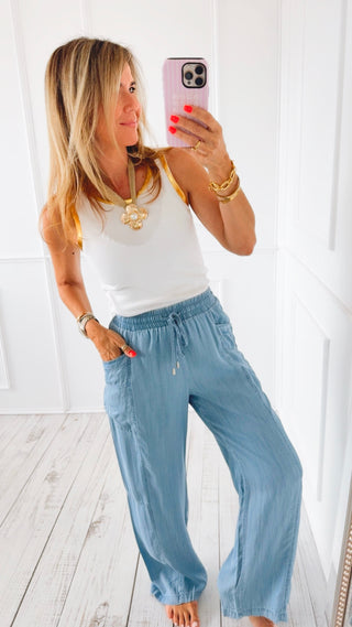 Harbor Drift Wide Leg Pants