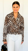 Catwalk Crush Cropped Trench Jacket-160 Jackets-26 International-Coastal Bloom Boutique, find the trendiest versions of the popular styles and looks Located in Indialantic, FL