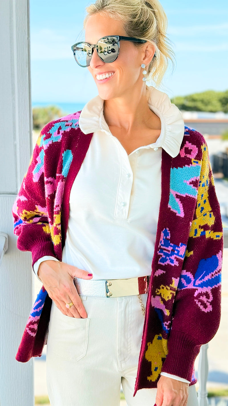 Daydream Knit Cardigan-150 Cardigans/Layers-Umgee-Coastal Bloom Boutique, find the trendiest versions of the popular styles and looks Located in Indialantic, FL