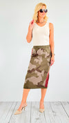 City Warrior Knit Skirt-170 Bottoms/Shorts-mystree-Coastal Bloom Boutique, find the trendiest versions of the popular styles and looks Located in Indialantic, FL