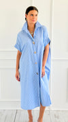 Whimsy Lane Italian Button Dress-200 Dresses/Jumpsuits/Rompers-TATTOO Z-Coastal Bloom Boutique, find the trendiest versions of the popular styles and looks Located in Indialantic, FL
