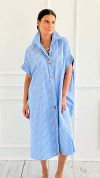 Whimsy Lane Italian Button Dress-200 Dresses/Jumpsuits/Rompers-TATTOO Z-Coastal Bloom Boutique, find the trendiest versions of the popular styles and looks Located in Indialantic, FL