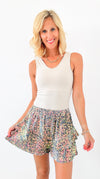 Sequin Skort-170 Bottoms-Fantastic Fawn-Coastal Bloom Boutique, find the trendiest versions of the popular styles and looks Located in Indialantic, FL