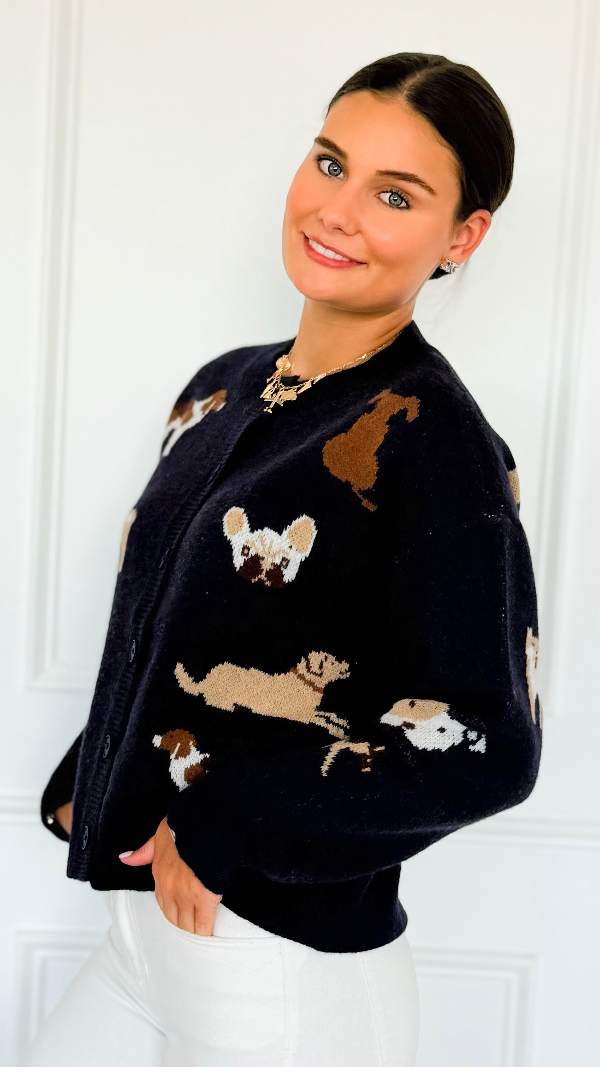 CardiCanine Cardigan Sweater-Coastal Bloom-Coastal Bloom Boutique, find the trendiest versions of the popular styles and looks Located in Indialantic, FL