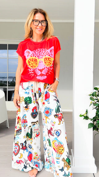 Storybook Escape Riviera Italian Pants