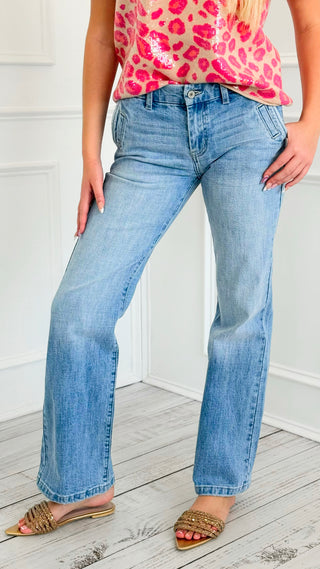 Perfectly High Rise Flare Jeans
