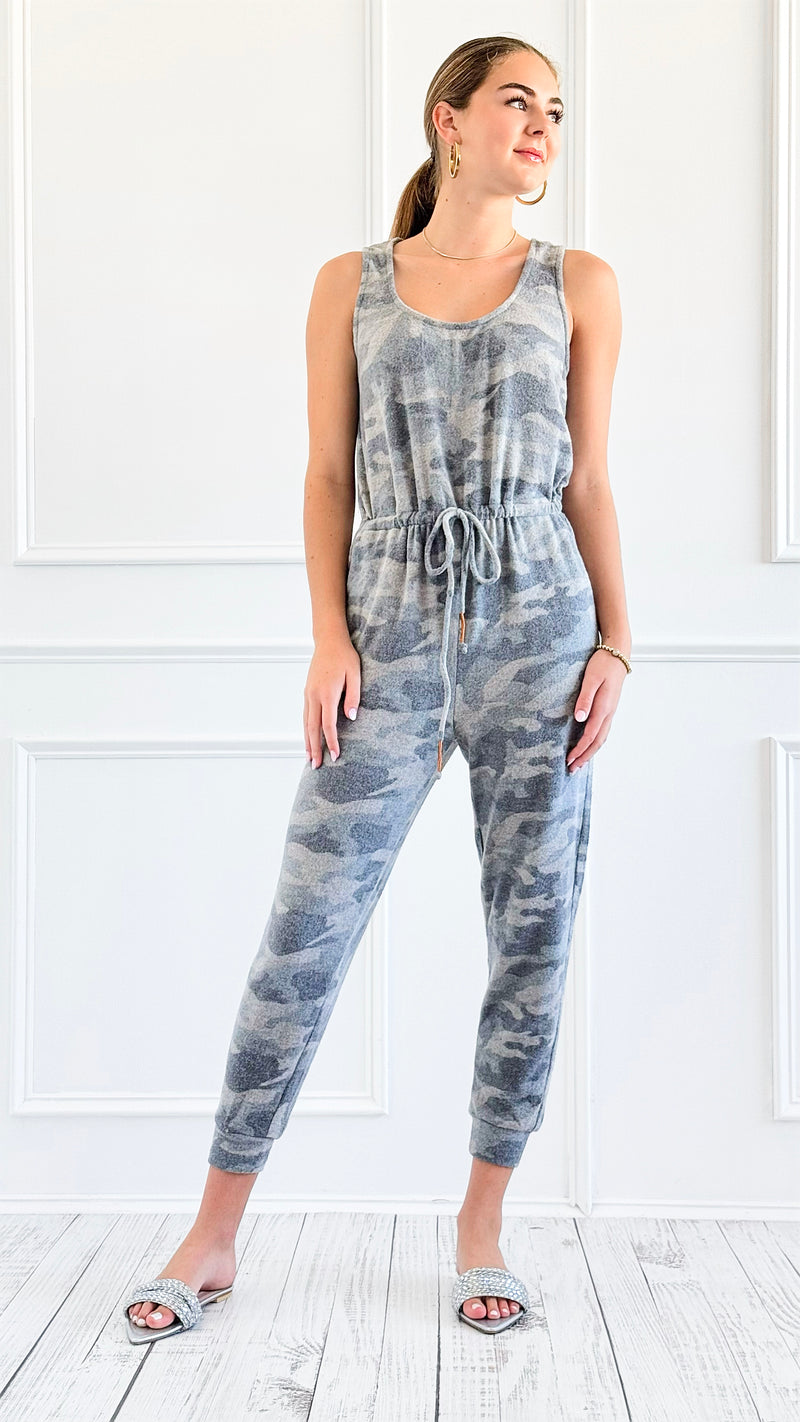 Weekend Lounge Jumpsuit-200 Dresses/Jumpsuits/Rompers-mystree-Coastal Bloom Boutique, find the trendiest versions of the popular styles and looks Located in Indialantic, FL