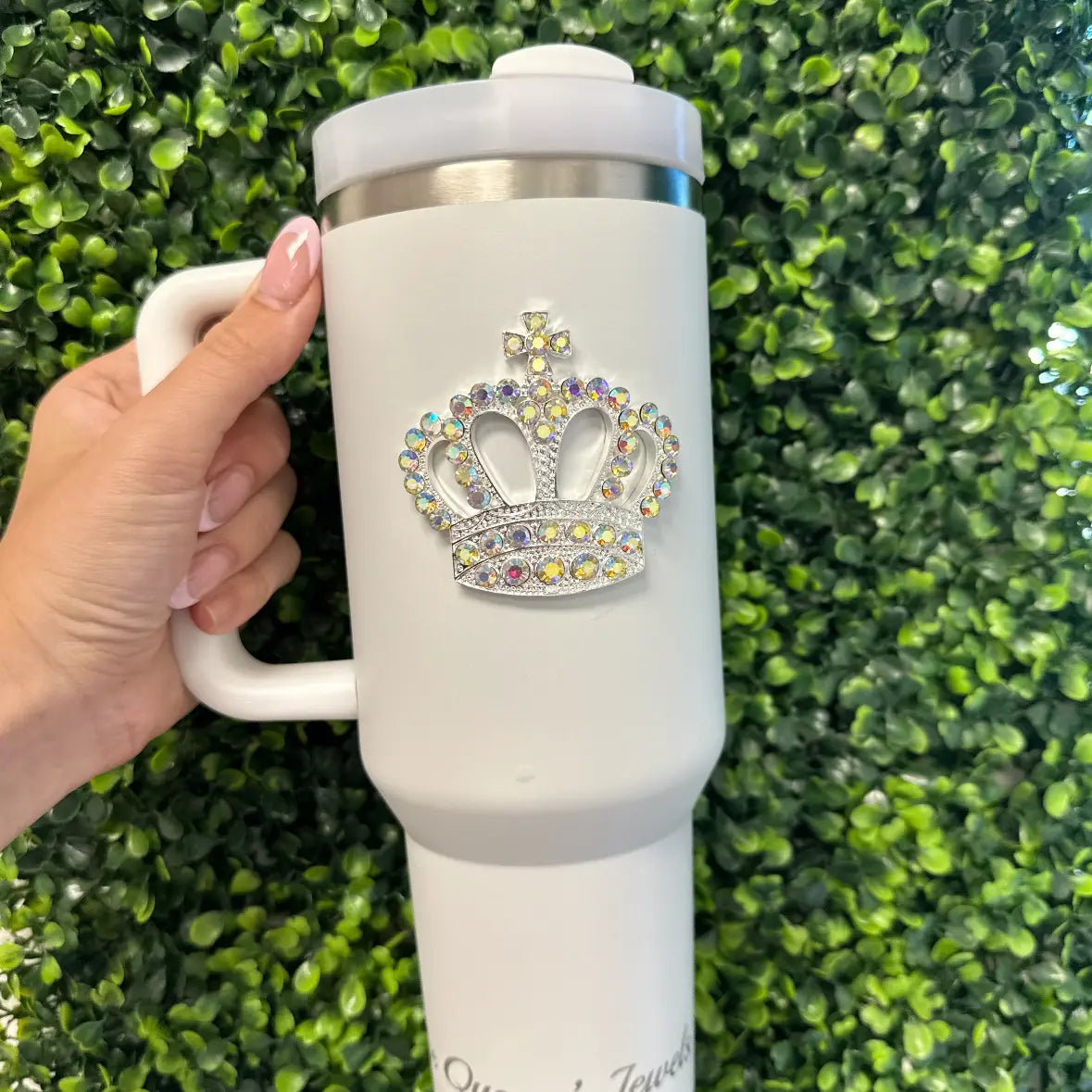 Crown Jeweled Tumbler-270 Home/Gift-The Queen's Jewels-Coastal Bloom Boutique, find the trendiest versions of the popular styles and looks Located in Indialantic, FL