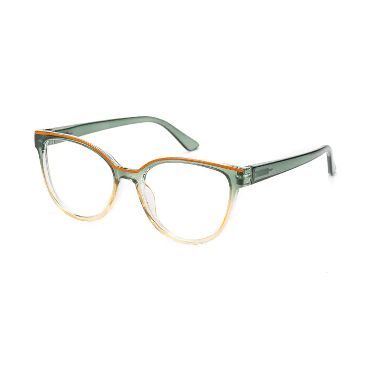 Sunset Fade Round Glasses-260 Other Accessories-Creative Group-Coastal Bloom Boutique, find the trendiest versions of the popular styles and looks Located in Indialantic, FL