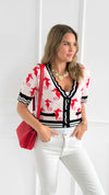 Country Club Check Cardigan-150 Cardigans/Layers-Sweet Generis-Coastal Bloom Boutique, find the trendiest versions of the popular styles and looks Located in Indialantic, FL