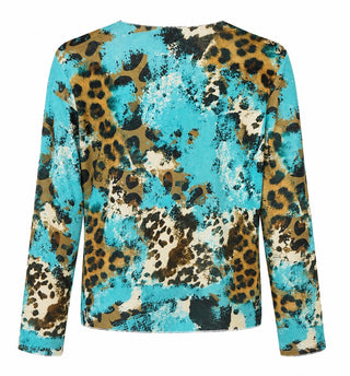 Refined Wild Lurex Trim Italian Top