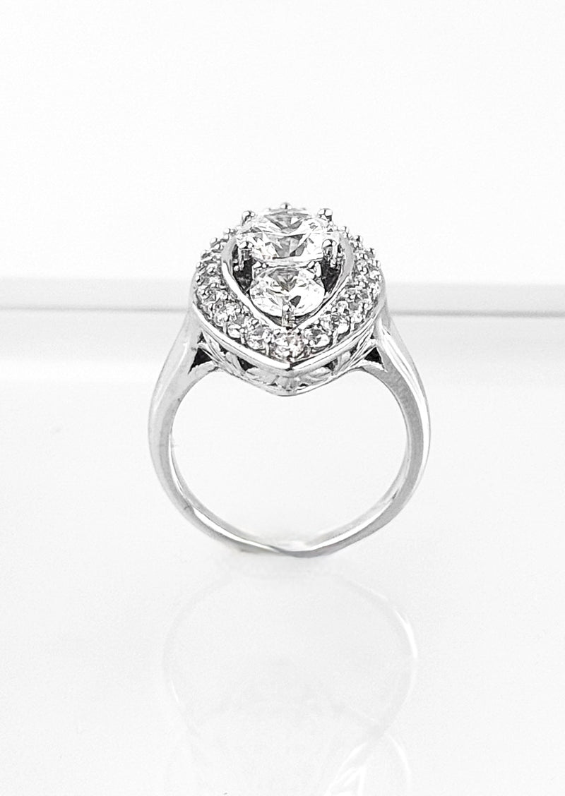 Luminous Eye Clear Ring-230 Jewelry-Oriental Treasure-Coastal Bloom Boutique, find the trendiest versions of the popular styles and looks Located in Indialantic, FL