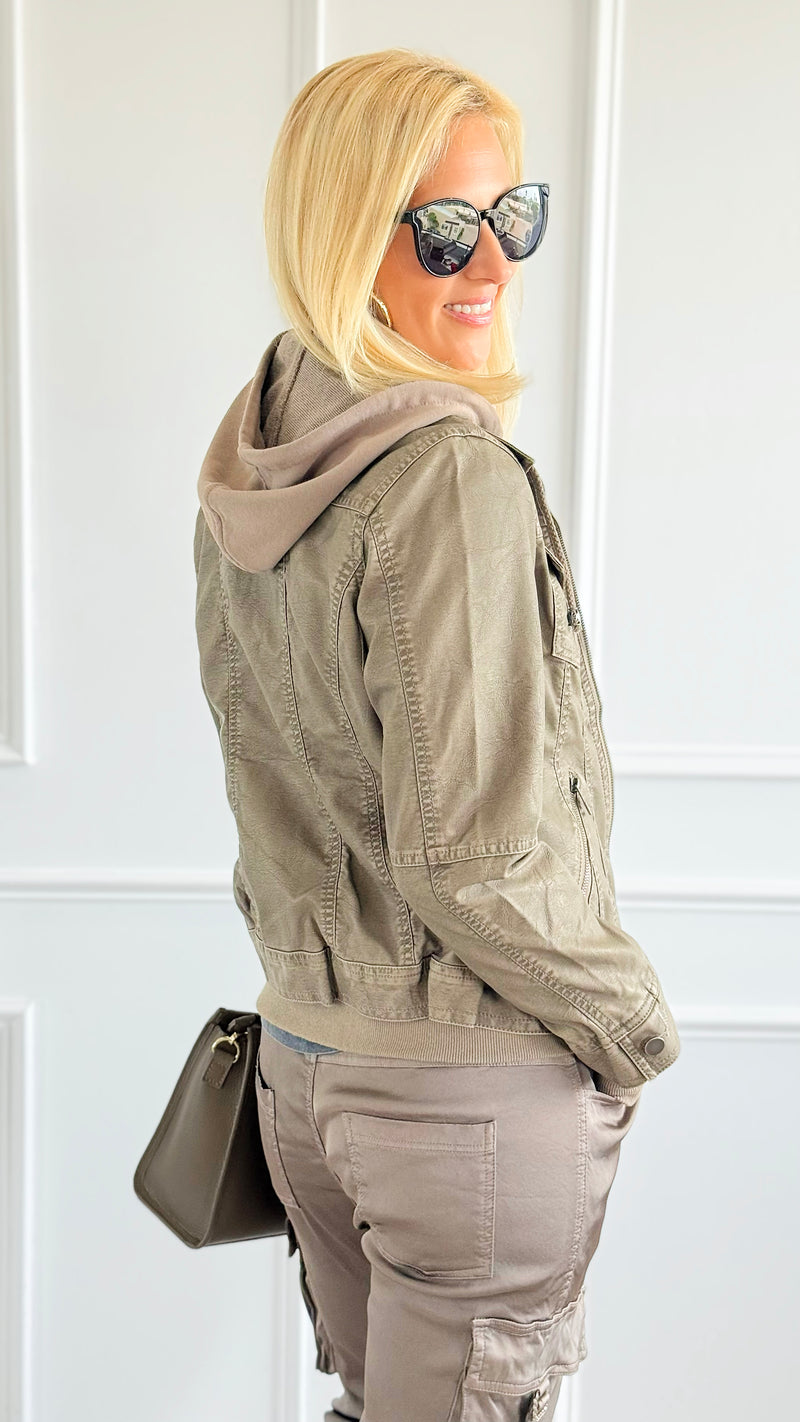 Urban Edge Utility Jacket-160 Jackets-ROUSSEAU-Coastal Bloom Boutique, find the trendiest versions of the popular styles and looks Located in Indialantic, FL