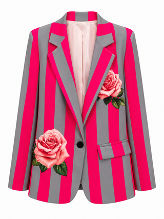 Pre Order - Cat Nap Stripe Italian Blazer