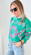 Faire Isle Friendsgiving Sweater-140 Sweaters-&MERCI-Coastal Bloom Boutique, find the trendiest versions of the popular styles and looks Located in Indialantic, FL