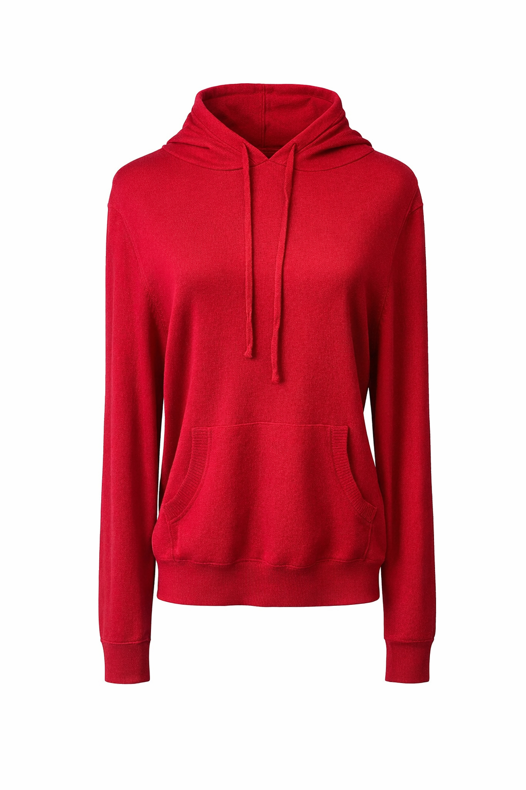 Sunday Stroll Sweater Hoodie - Red