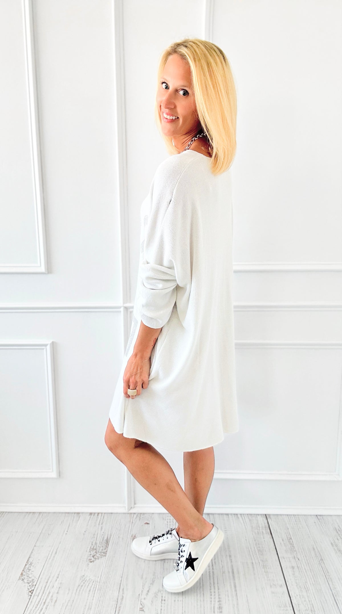 Rock & Roll Knit Dress-200 Dresses/Jumpsuits/Rompers-V6-Coastal Bloom Boutique, find the trendiest versions of the popular styles and looks Located in Indialantic, FL