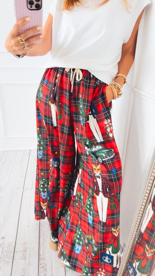 Tartan Tiger Kapri Italian Pants