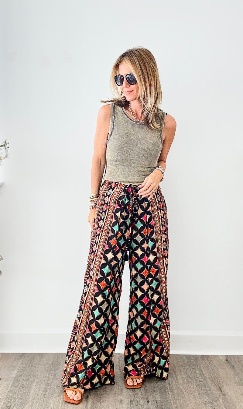 Jester Wrap Pants-170 Bottoms-Fashion Fuse-Coastal Bloom Boutique, find the trendiest versions of the popular styles and looks Located in Indialantic, FL