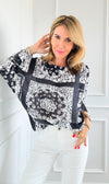 Camelia Italian St Tropez Knit-140 Sweaters-Italianissimo-Coastal Bloom Boutique, find the trendiest versions of the popular styles and looks Located in Indialantic, FL