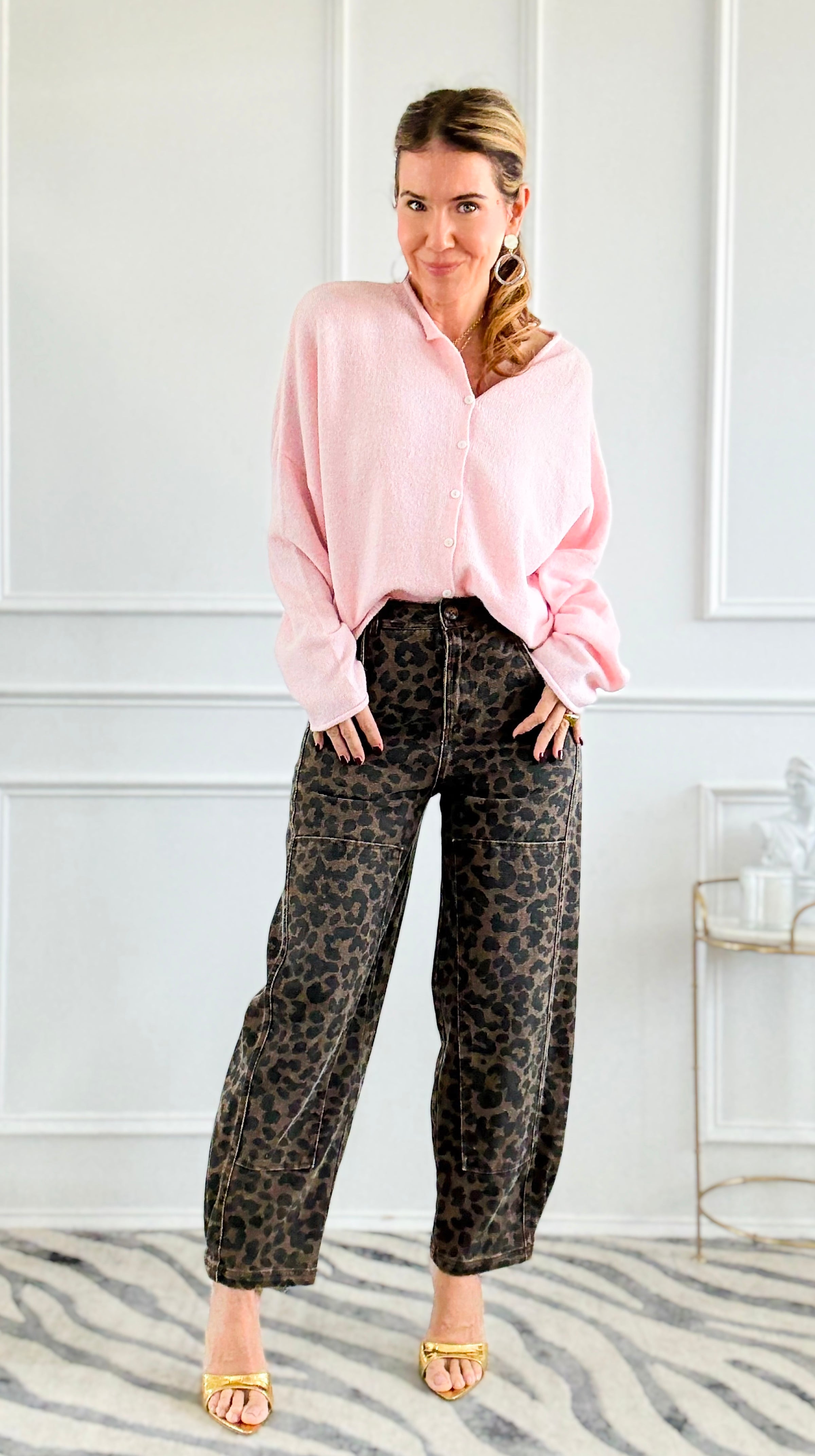 Fierce Vibes Wide-Leg Pants