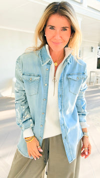 Creative Spirit Button Down Top