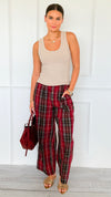 Wide-Leg Cotton Lounge Pants-170 Bottoms-Blu Pepper-Coastal Bloom Boutique, find the trendiest versions of the popular styles and looks Located in Indialantic, FL
