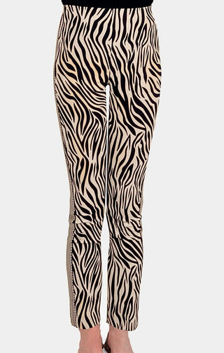 Gripeless Pull On Pant - Zebra Khaki