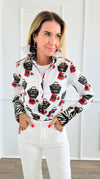 Rome In Style Long Sleeve Shirt-130 Long Sleeve Tops-Dizzy Lizzie-Coastal Bloom Boutique, find the trendiest versions of the popular styles and looks Located in Indialantic, FL