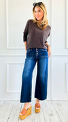 Midnight Horizon Denim Pants-190 Denim-RISEN JEANS-Coastal Bloom Boutique, find the trendiest versions of the popular styles and looks Located in Indialantic, FL