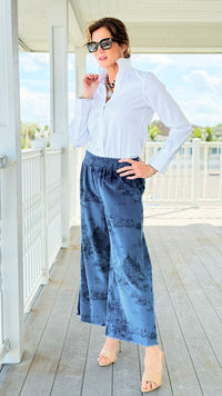 Scenic Story Wide Leg Pants