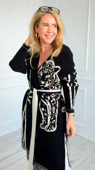 Pre Order - Wild Instinct Fringe Cardigan