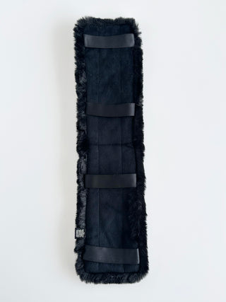 Midnight Luxe Vegan Fur Wrap - Black-240 Bags-NYW-Coastal Bloom Boutique, find the trendiest versions of the popular styles and looks Located in Indialantic, FL