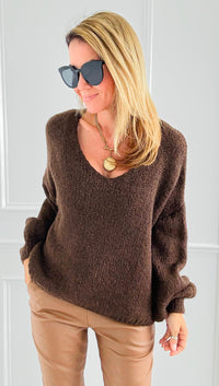 Love Is In The Air Italian Crochet Sweater-140 Sweaters-Italianissimo-Coastal Bloom Boutique, find the trendiest versions of the popular styles and looks Located in Indialantic, FL