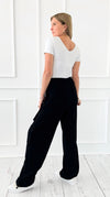 Born to Roam High Waisted Cargo Pant - Black-200 Dresses/Jumpsuits/Rompers-White Birch-Coastal Bloom Boutique, find the trendiest versions of the popular styles and looks Located in Indialantic, FL
