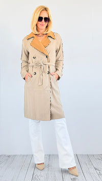 The Chic Double-Take Trench-160 Jackets-mystree-Coastal Bloom Boutique, find the trendiest versions of the popular styles and looks Located in Indialantic, FL